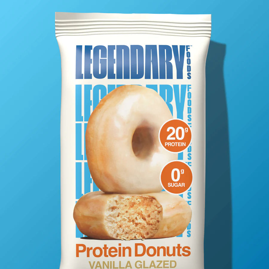 Legendary Foods - Vanilla Glazed Protein Donuts 65g