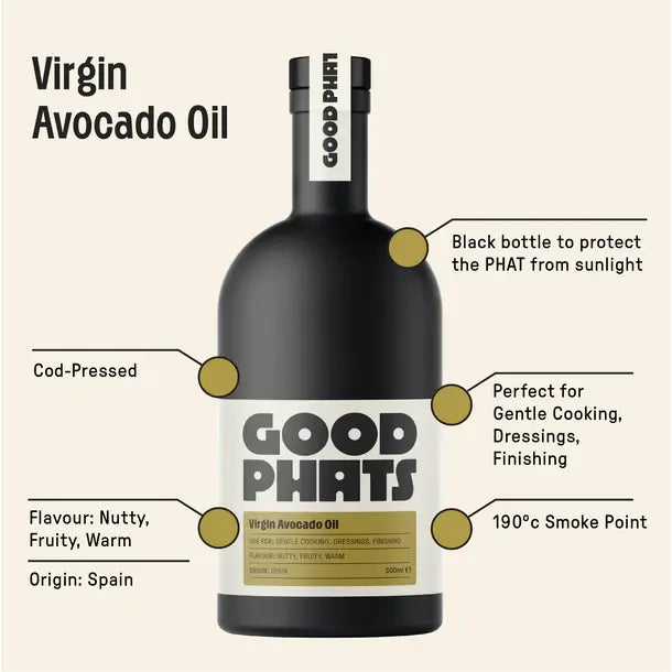 Good Phats Spanish Virgin Avocado Oil 500ml