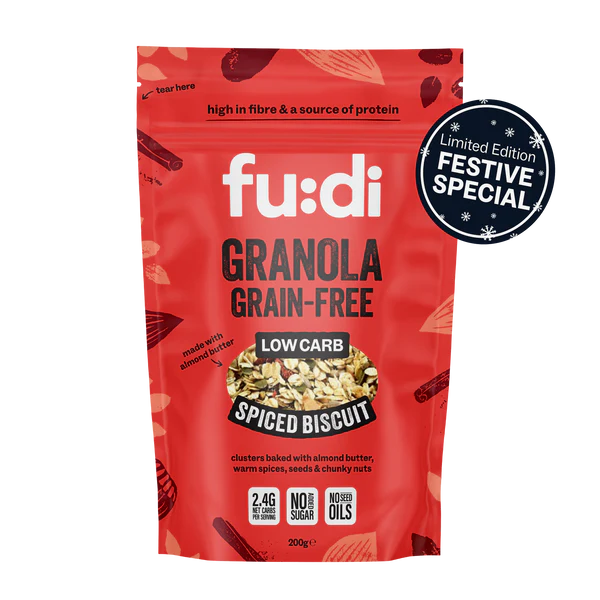 Fudi Keto Granola - Spiced Biscuit 200g