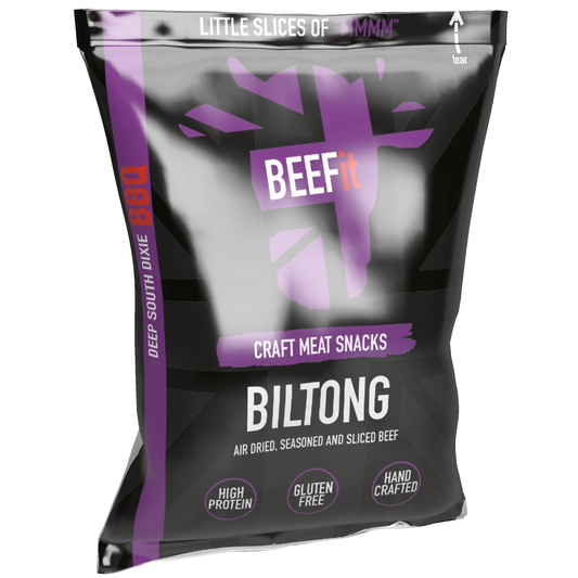 BEEFit Deep South BBQ Biltong 30g