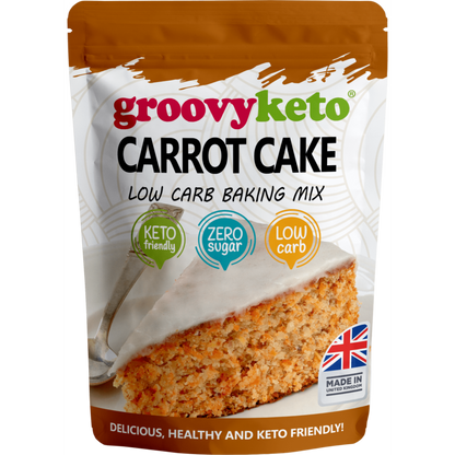Groovy Keto Carrot Cake Low Carb Baking Mix 260g