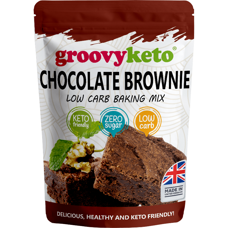 Groovy Keto Chocolate Brownie Low Carb Baking Mix 260g