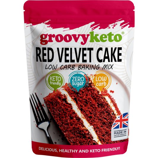 Groovy Keto Red Velvet Cake Low Carb Baking Mix 260g