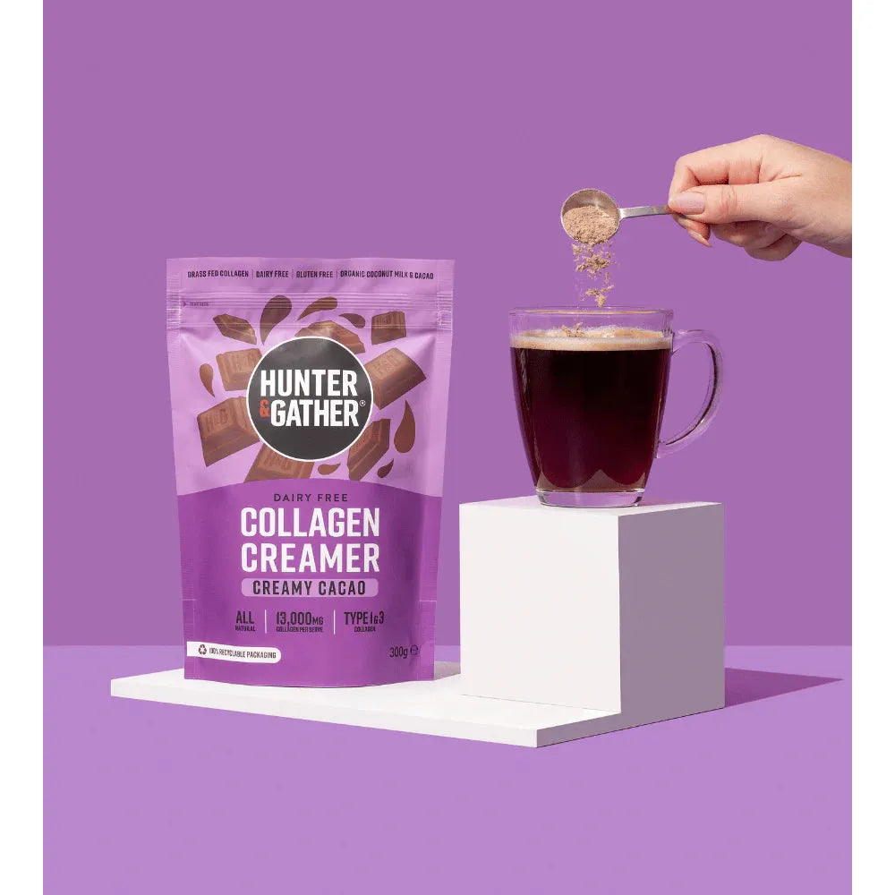 Hunter & Gather Cacao Collagen Creamer 300g