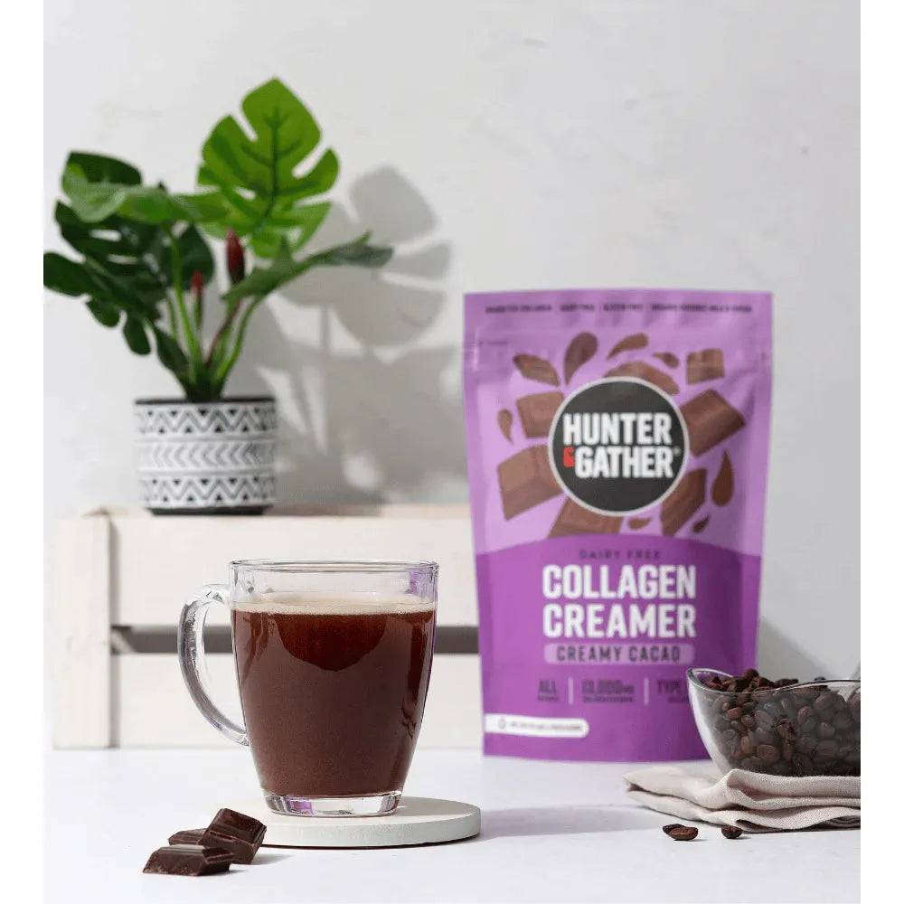 Hunter & Gather Cacao Collagen Creamer 300g