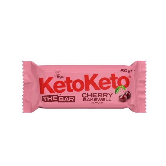 KetoKeto Cherry Bakewell Keto Bar 50g