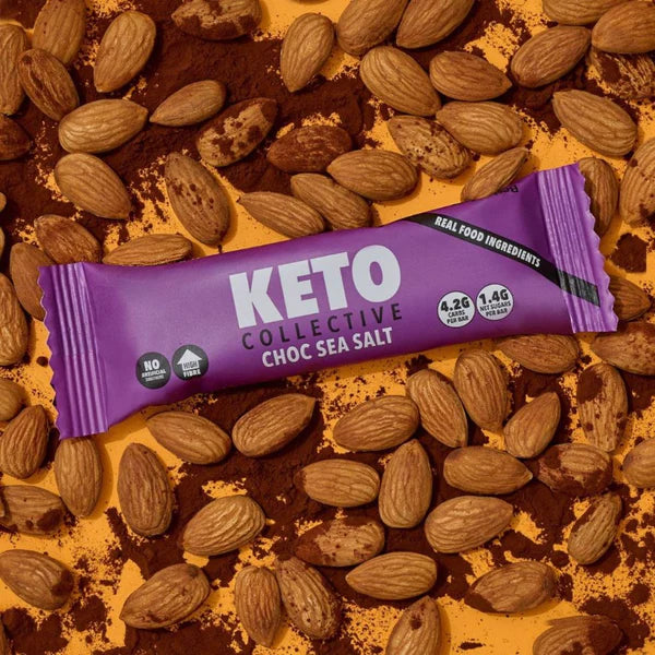 Keto Collective Choc Sea Salt Keto Bar 40g