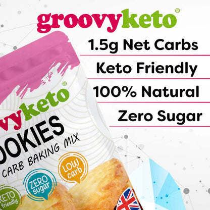 Groovy Keto Cookies Low Carb Baking Mix 255g