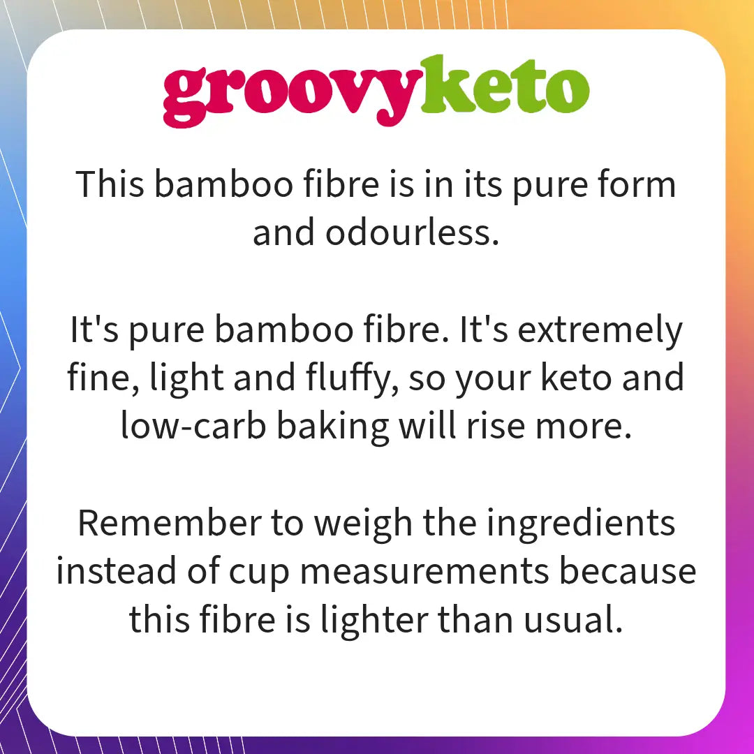 Groovy Keto Bamboo Fibre Flour 500g