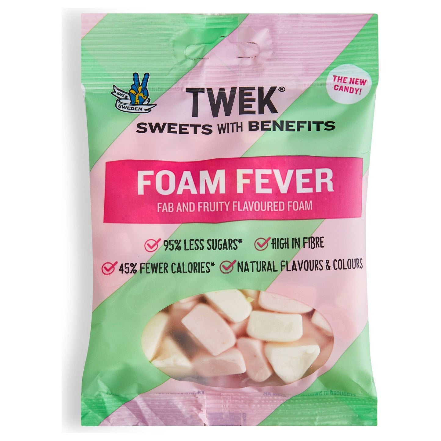 Tweek Low Sugar Sweets - Foam Fever 80g