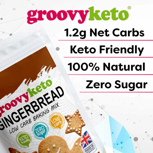 Groovy Keto Gingerbread Low Carb Baking Mix 255g