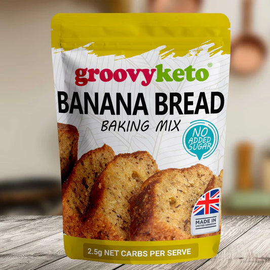 Groovy Keto Banana Bread Low Carb Baking Mix 260g