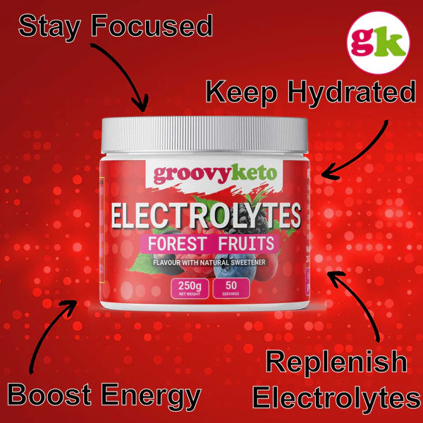 Groovy Keto Electrolytes - Forest Fruits 250g