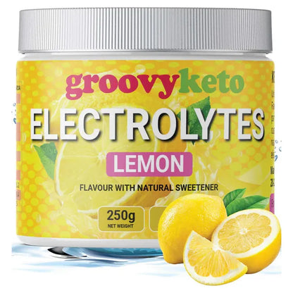 Groovy Keto Electrolytes - Lemon 250g