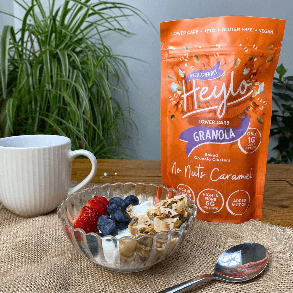 Heylo Keto Granola - Caramel 360g