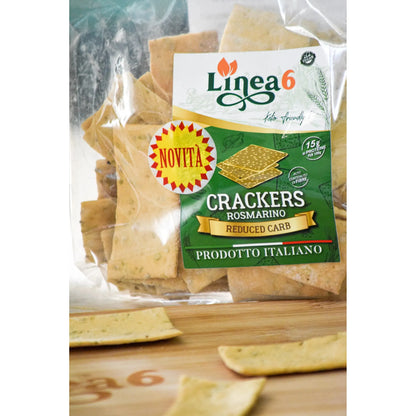 Linea6 Low Carb Rosemary Crackers 150g