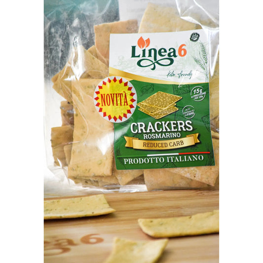 Linea6 Low Carb Rosemary Crackers 150g