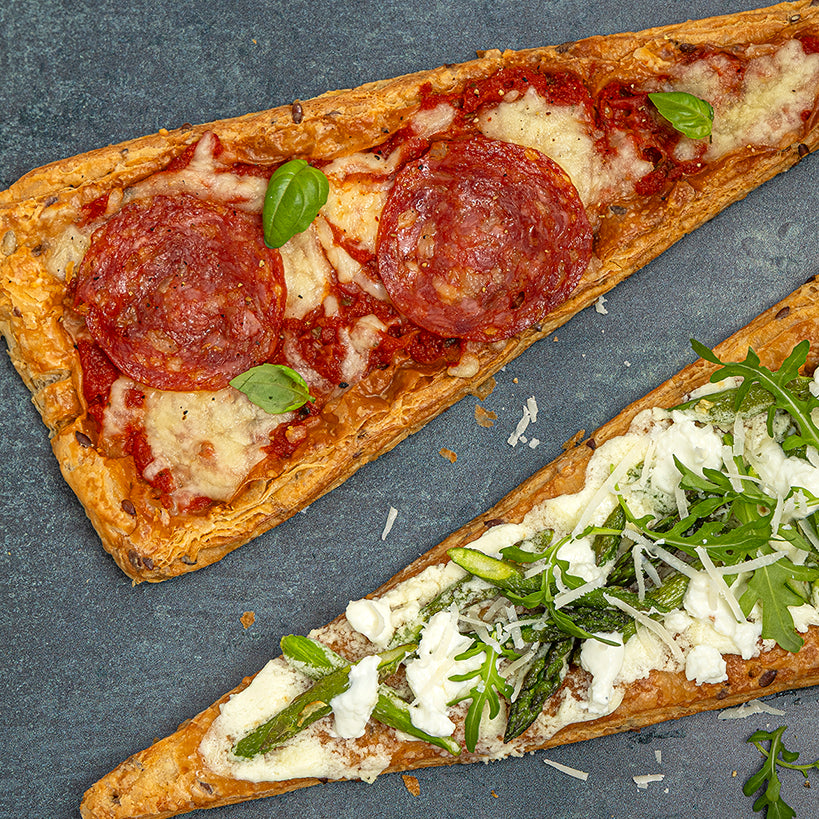 Robert Andrew Keto Pizza Triangles - 4 x 65g