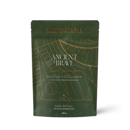 Ancient + Brave Matcha + Collagen Pouch 150g