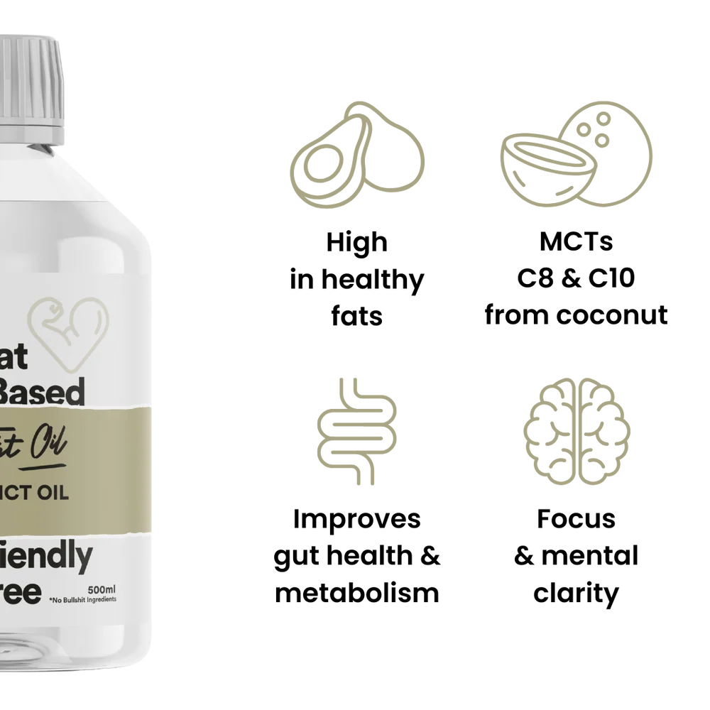 Pure C8 + C10 MCT Oil 500ml
