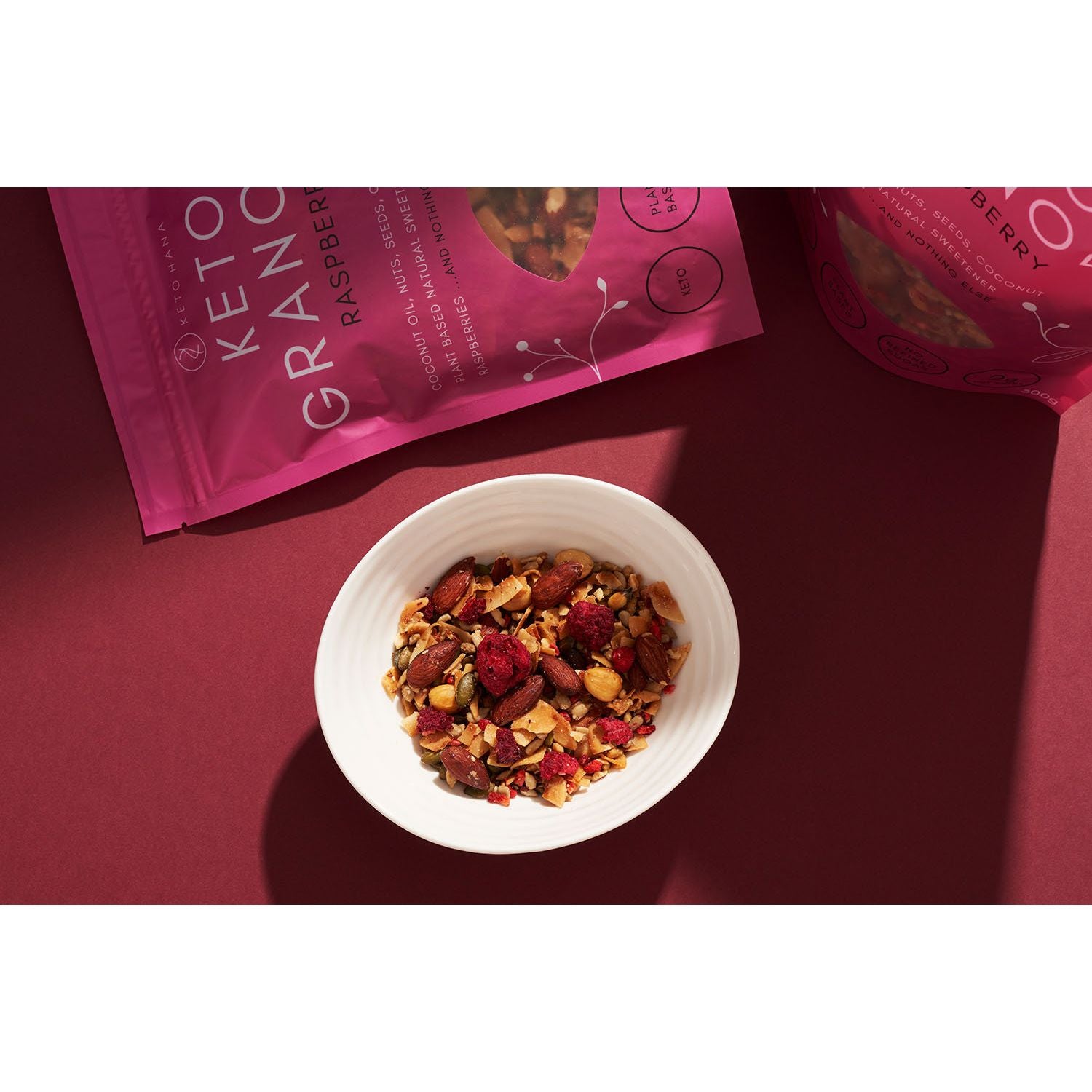 Keto Hana Raspberry Granola 300g