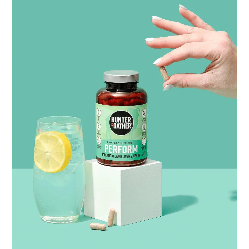 Hunter & Gather Perform Liver & Heart 90 Capsules