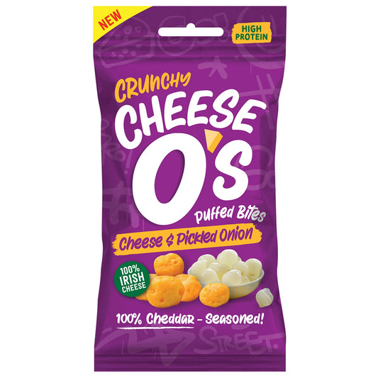Cheese O's Crunchy Puffed Bites - Pickled Onion 25g