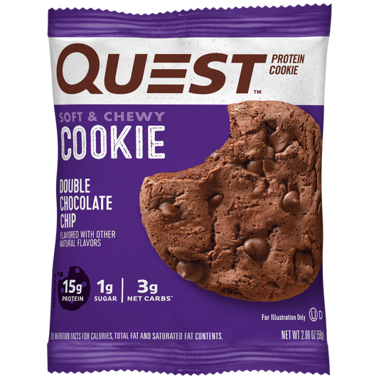 Quest Low Carb Cookie - Double Chocolate Chip 59g