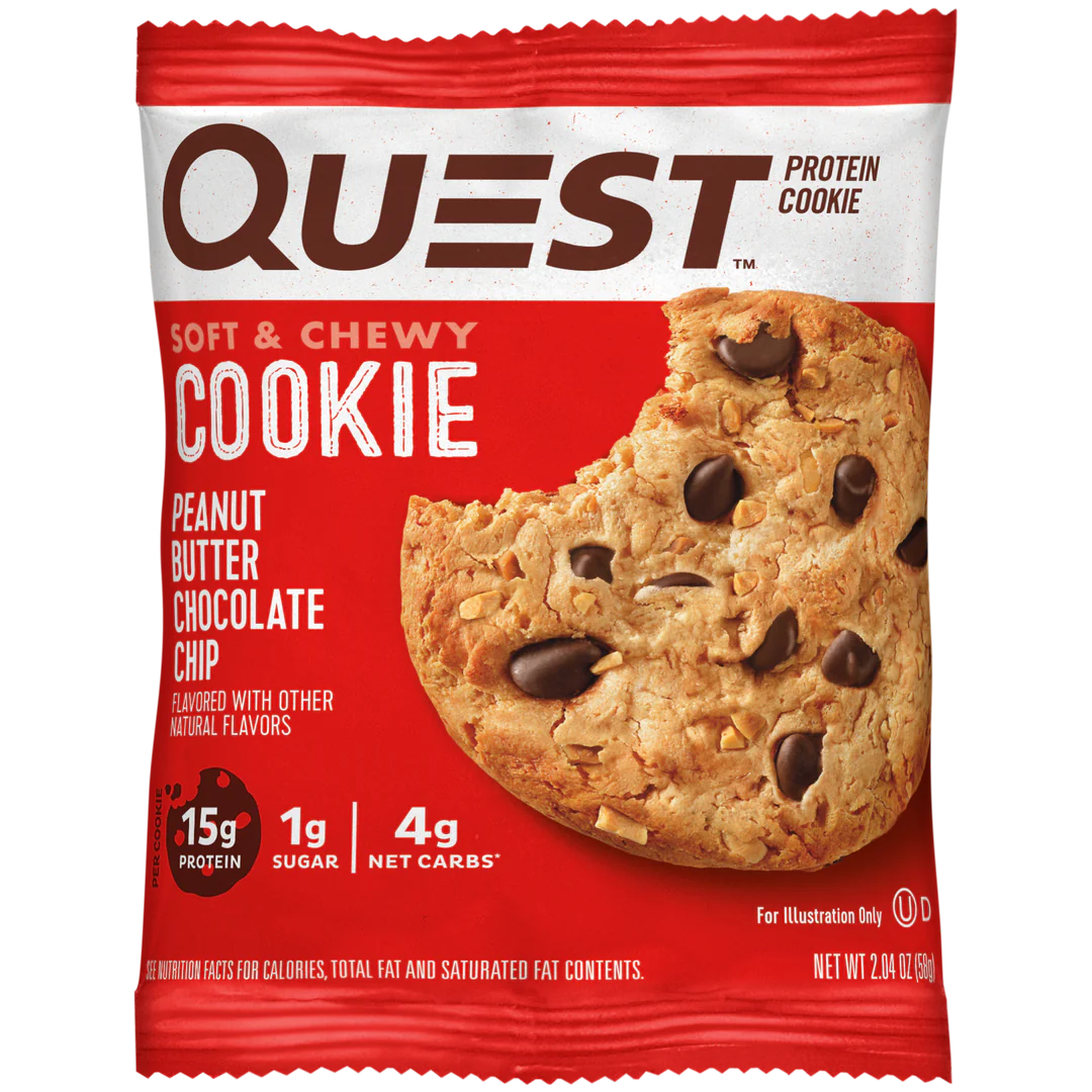 Quest Low Carb Cookie - Peanut Butter Chocolate Chip 58g