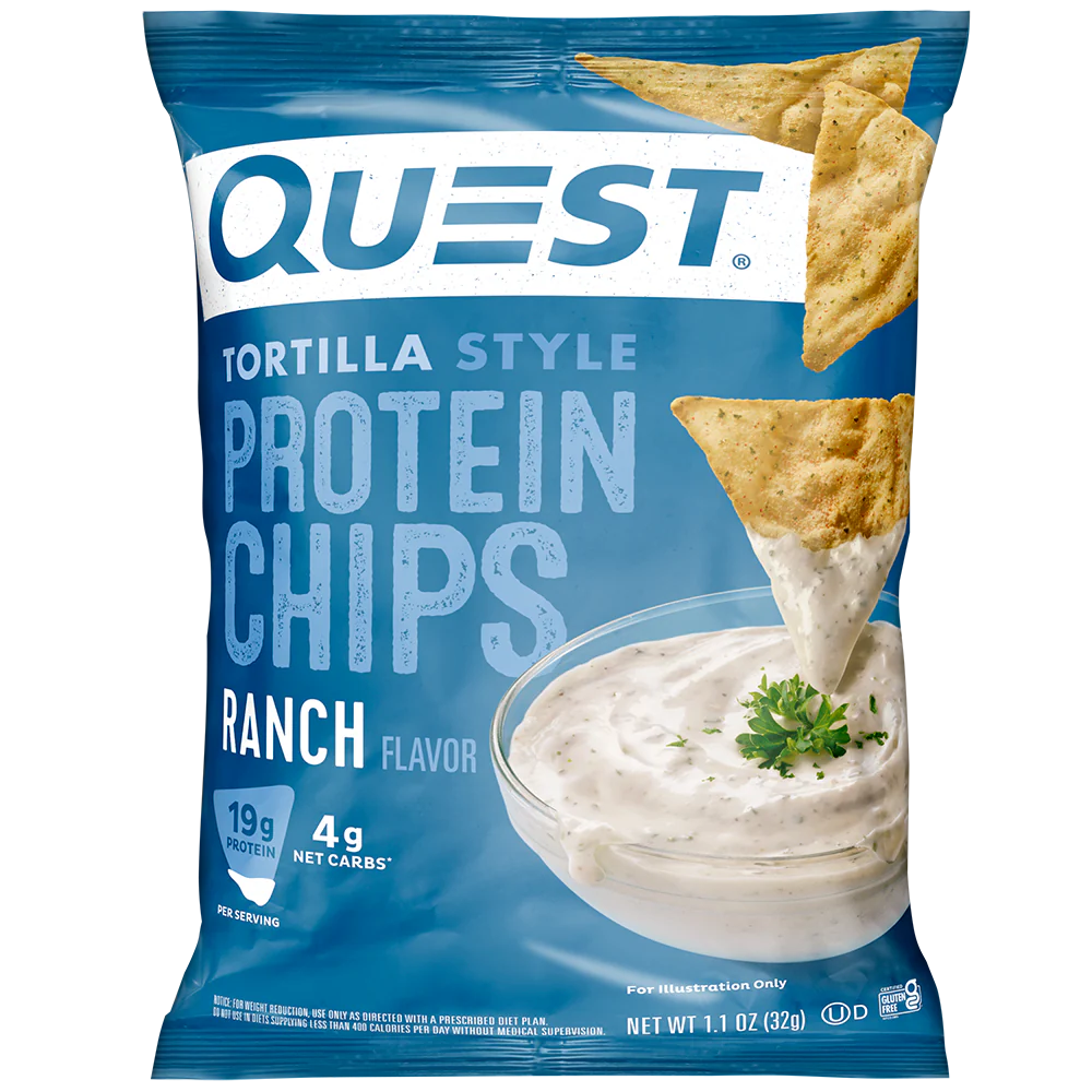 Quest Low Carb Tortilla Chips - Ranch 32g