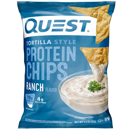 Quest Low Carb Tortilla Chips - Ranch 32g