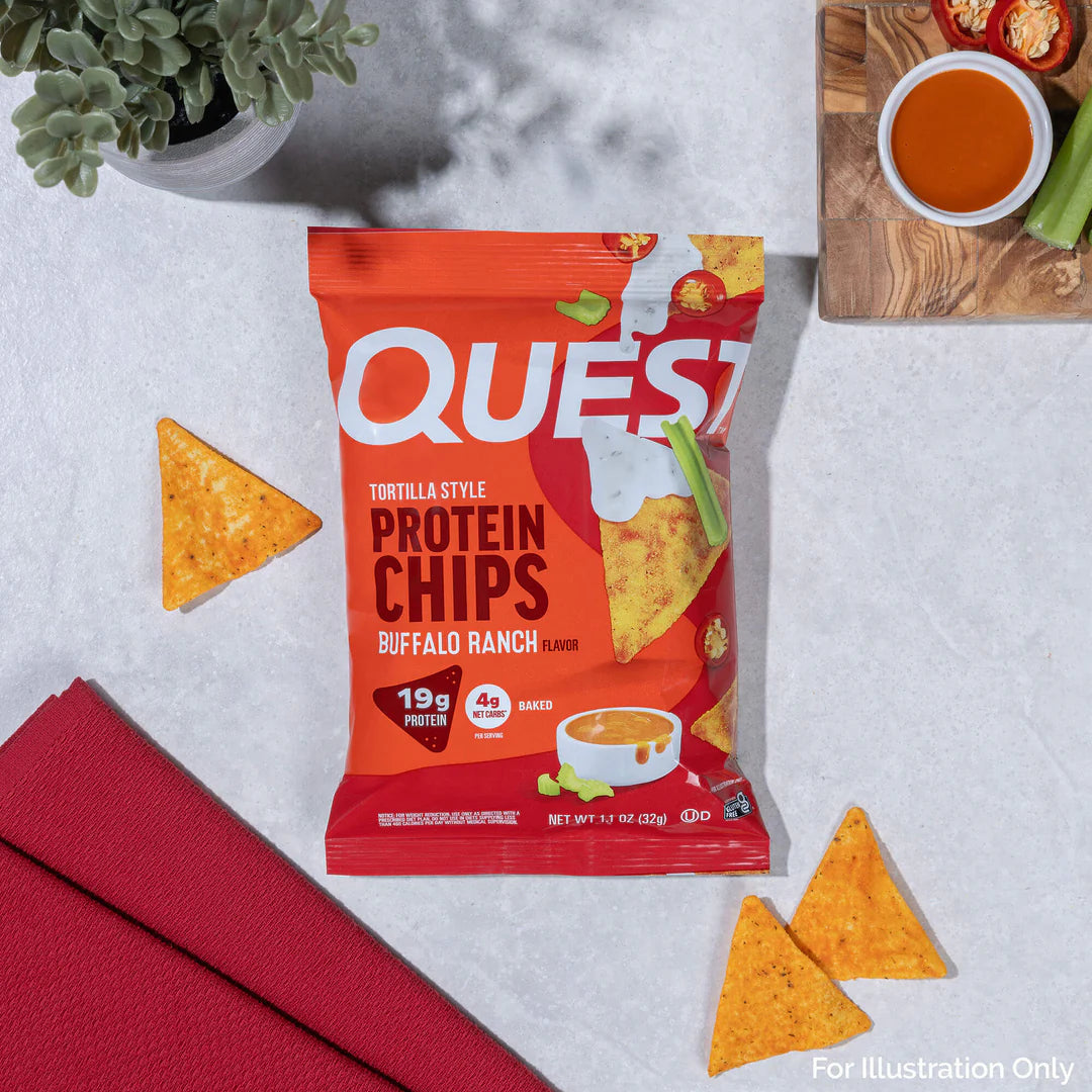Quest Low Carb Tortilla Chips - Buffalo Ranch 32g