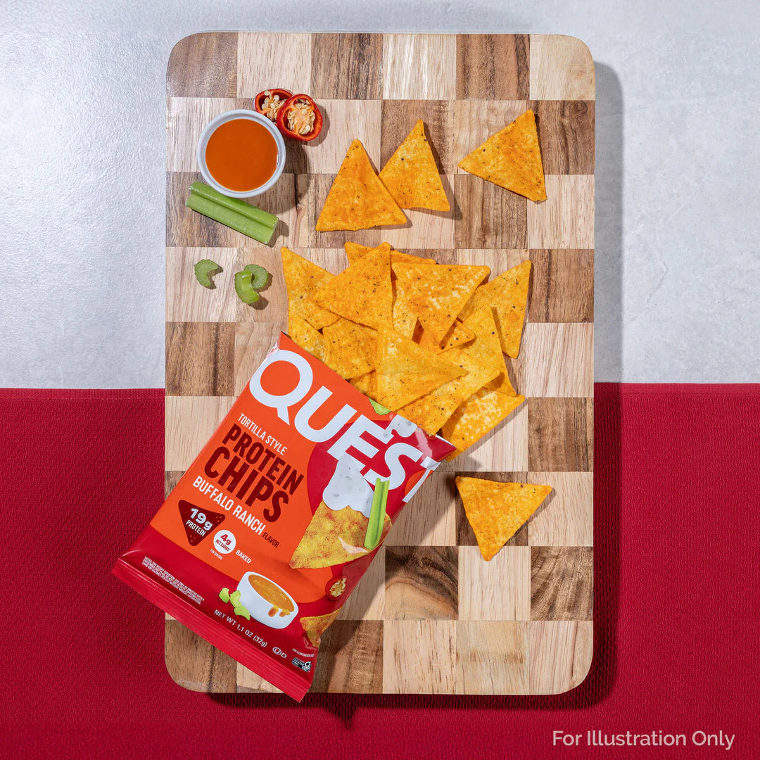 Quest Low Carb Tortilla Chips - Buffalo Ranch 32g
