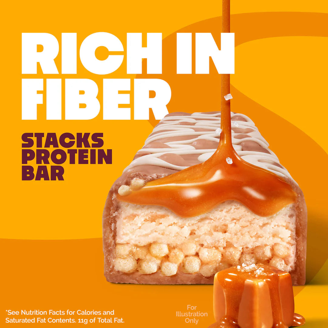 Stacks Bar - Salted Caramel 67g