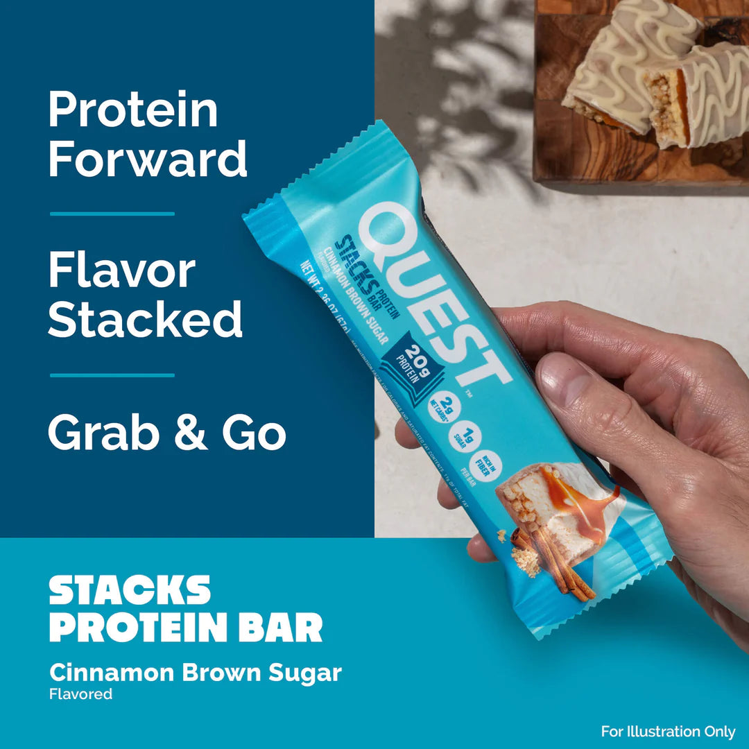 Stacks Bar - Cinnamon Brown Sugar 67g