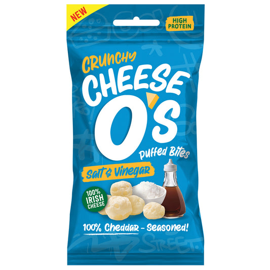 Cheese O's Crunchy Puffed Bites - Salt & Vinegar 25g