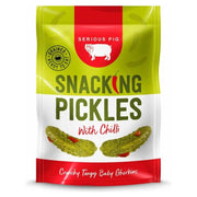 Serious Pig Snacking Pickles Chilli 40g