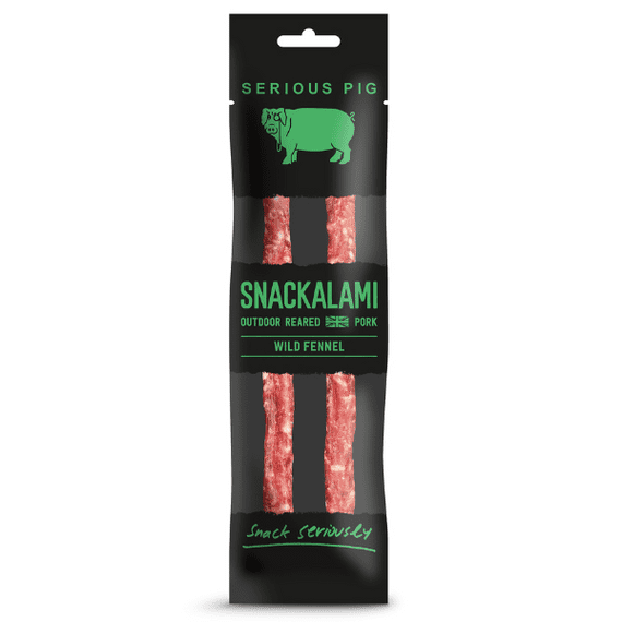 Serious Pig Snackalami Wild Fennel Salami 30g