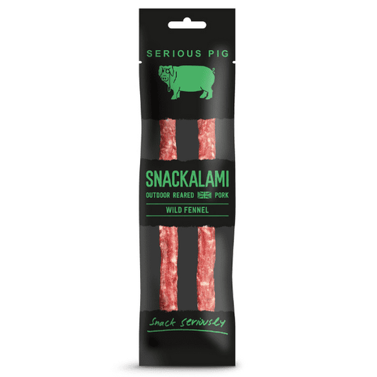 Serious Pig Snackalami Wild Fennel Salami 30g