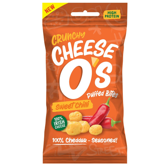 Cheese O's Crunchy Puffed Bites - Sweet Chilli 25g